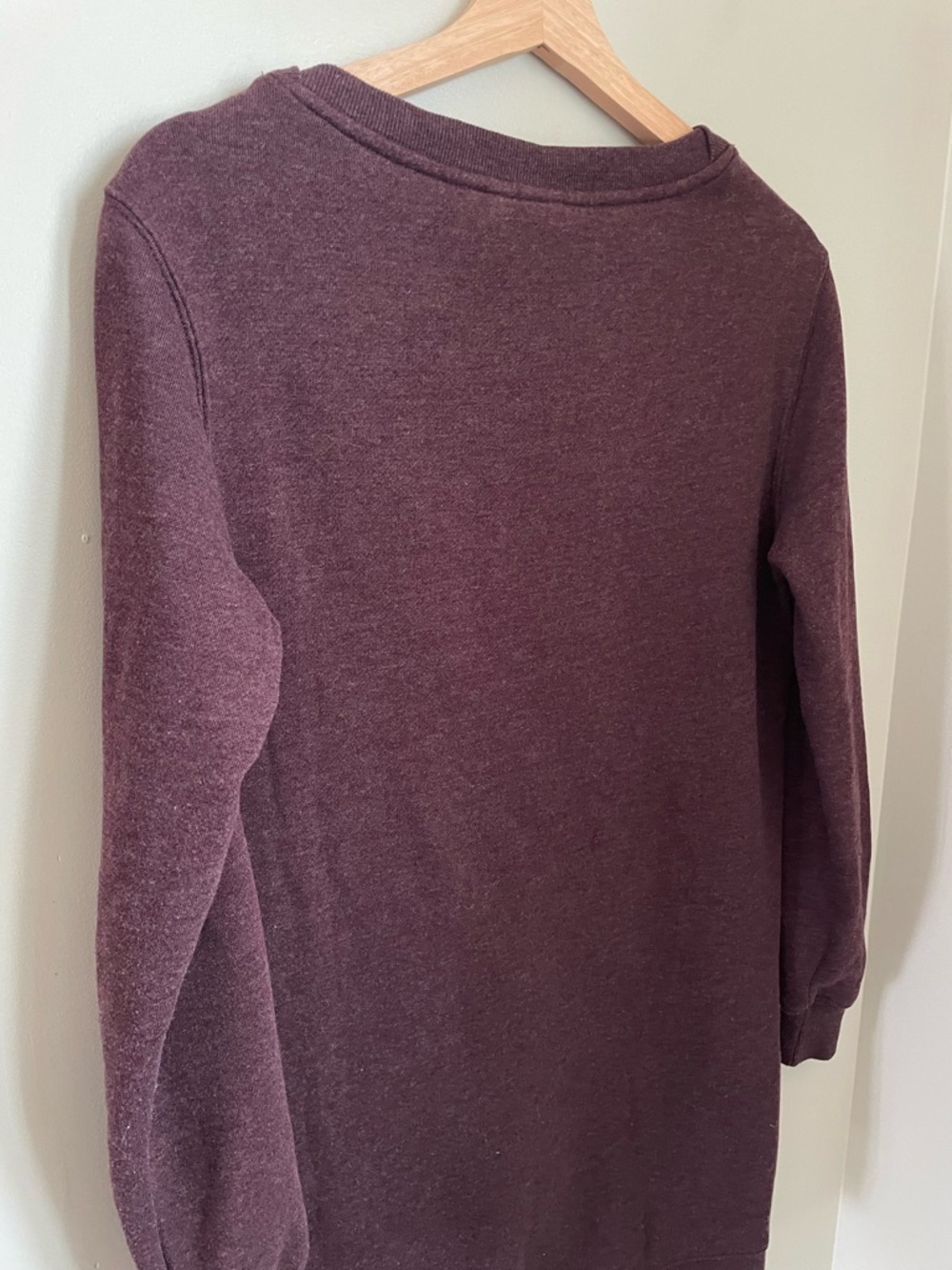 Tentree Fleece Crew Dress Women's XS Mulberry Gorpcore Casual Outdoor Organic - Picture 6 of 14